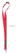 Polyester lanyard met veiligheidssluiting en buckle | 20 mm - Rood