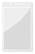 Transparante badgehouder 75 x 125 mm - Transparant