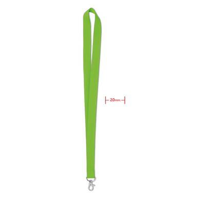 Polyester lanyard | 20 mm - Limoen
