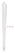 Polyester lanyard | 20 mm - Wit