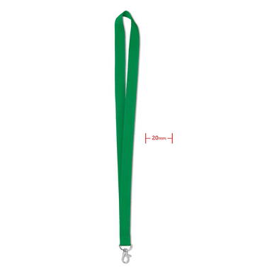 Polyester lanyard | 20 mm - Groen
