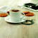 PARIS Cappuccino kop en schotel
