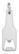 BOTELIA Aluminium sleutelhanger fles
