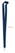 Polyester lanyard met veiligheidssluiting | 20 mm - Blauw