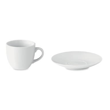 ESPRESSO Kop en schotel 80 ml