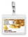 CLIPBADGE Badge holder PVC