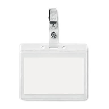 CLIPBADGE Badge holder PVC