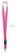 Brede polyester lanyard met veiligheidssluiting en buckle | 25 mm - Fuchsia