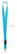 Brede polyester lanyard met veiligheidssluiting en buckle | 25 mm - Turquoise