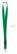 Brede polyester lanyard met veiligheidssluiting en buckle | 25 mm - Groen