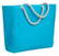 Strandtas met touw handvatten | 220 grams | 55 x 15 x 39 cm - Turquoise