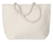 Strandtas met touw handvatten | 220 grams | 55 x 15 x 39 cm - Beige