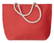 Strandtas met touw handvatten | 220 grams | 55 x 15 x 39 cm - Rood