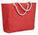 Strandtas met touw handvatten | 220 grams | 55 x 15 x 39 cm - Rood