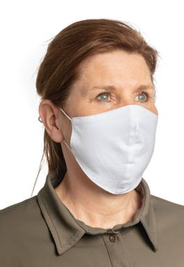 Herbruikbaar 2 laags katoenen gezichtsmasker
