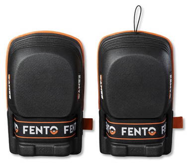 Fento Kniebeschermer Original 060 (NIEUW) (opvolger PRO 200) | Zwart/Oranje | One size