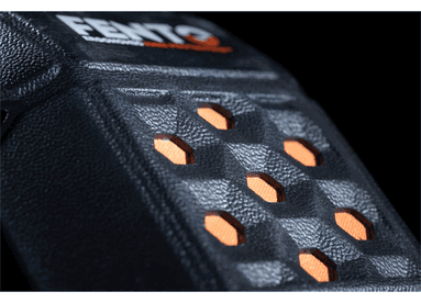 Fento Pocket Been/Kniebeschermer M2 034 (NIEUW) | Zwart/Oranje | One size