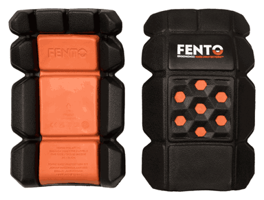 Fento Pocket Been/Kniebeschermer M2 034 (NIEUW) | Zwart/Oranje | One size