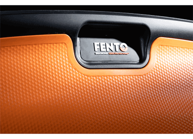 Fento Board Kniebeschermer M2 086 | Zwart/Oranje | One size