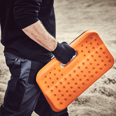 Fento Kniebeschermer Board 085 (NIEUW) | Oranje/Zwart | One size