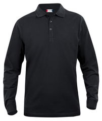 Clique Basic Polo L/S Junior 028233