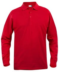 Clique Basic Polo L/S Junior 028233
