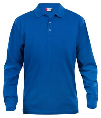 Clique Basic Polo L/S Junior 028233