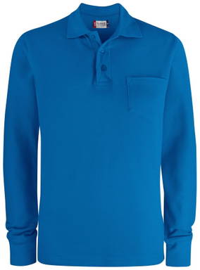 Clique Basic Polo Pocket L/S 028235