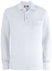 Clique Basic Polo Pocket L/S 028235
