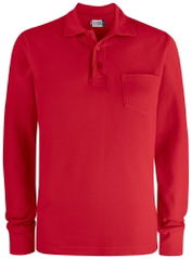 Clique Basic Polo Pocket L/S 028235