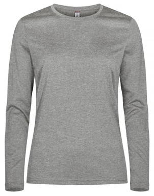 Clique Basic Active-T L/S Women 029041
