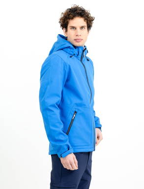 Printer Karting Softshell Jas 2261061 - Oceaan blauw
