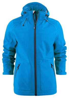 Printer Karting Softshell Jas 2261061 - Oceaan blauw