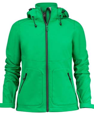 Printer Karting Softshell Jack Damen 2261062 - Frischgrün