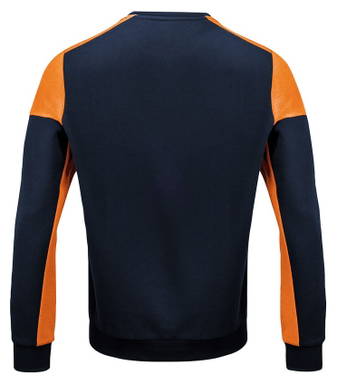 Printer PRIME Prime Crewneck Sweater Unisex 2262071 - Marine/neonoranje