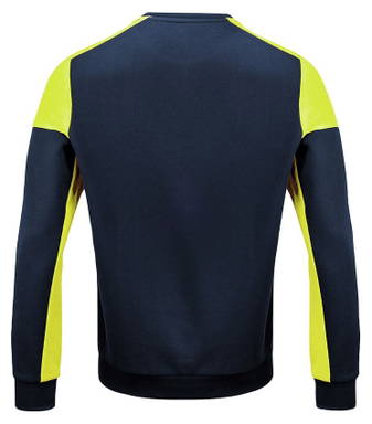 Printer PRIME Prime Crewneck Sweater Unisex 2262071 - Marine/neongeel
