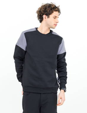 Printer PRIME Prime Crewneck Sweater Unisex 2262071 - Zwart/staalgrijs