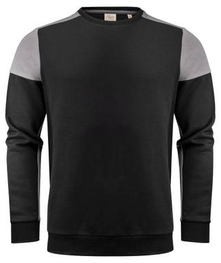 Printer PRIME Prime Crewneck Sweater Unisex 2262071 - Zwart/staalgrijs