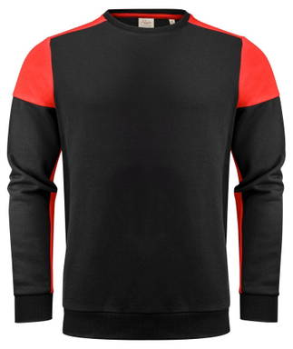 Printer PRIME Prime Crewneck Sweater Unisex 2262071 - Zwart/rood