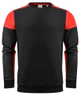 Zwart/rood