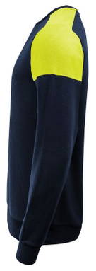 Printer PRIME Prime Crewneck Sweater Unisex 2262071 - Marine/neongeel