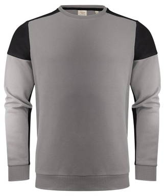 Printer PRIME Prime Crewneck Sweater Unisex 2262071 - Staalgrijs/zwart