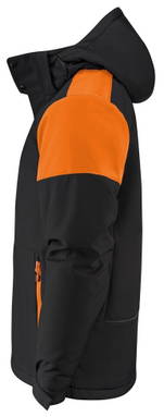 Printer Prime Gevoerde Softshell Jas 2261071 - Zwart/oranje