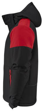 Printer Prime Gevoerde Softshell Jas 2261071 - Zwart/rood
