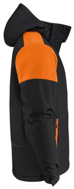 Printer Prime Gevoerde Softshell Jas 2261071 - Zwart/oranje
