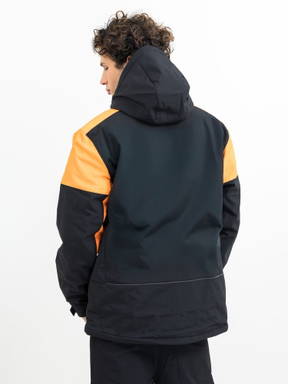 Printer Prime Gevoerde Softshell Jas 2261071 - Zwart/oranje