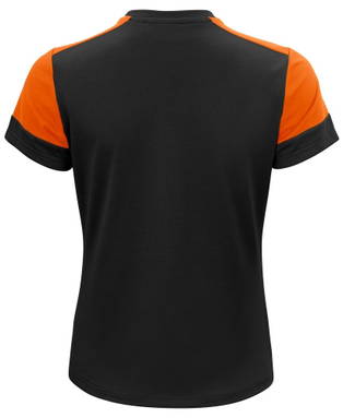 Printer PRIME Prime T-shirt Dames 2264031 - Zwart/oranje