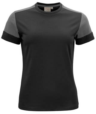 Printer PRIME Prime T-shirt Dames 2264031 - Zwart/staalgrijs