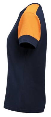 Printer PRIME Prime T-shirt Dames 2264031 - Marine/neonoranje