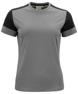Printer PRIME Prime T-shirt Dames 2264031 - Staalgrijs/zwart